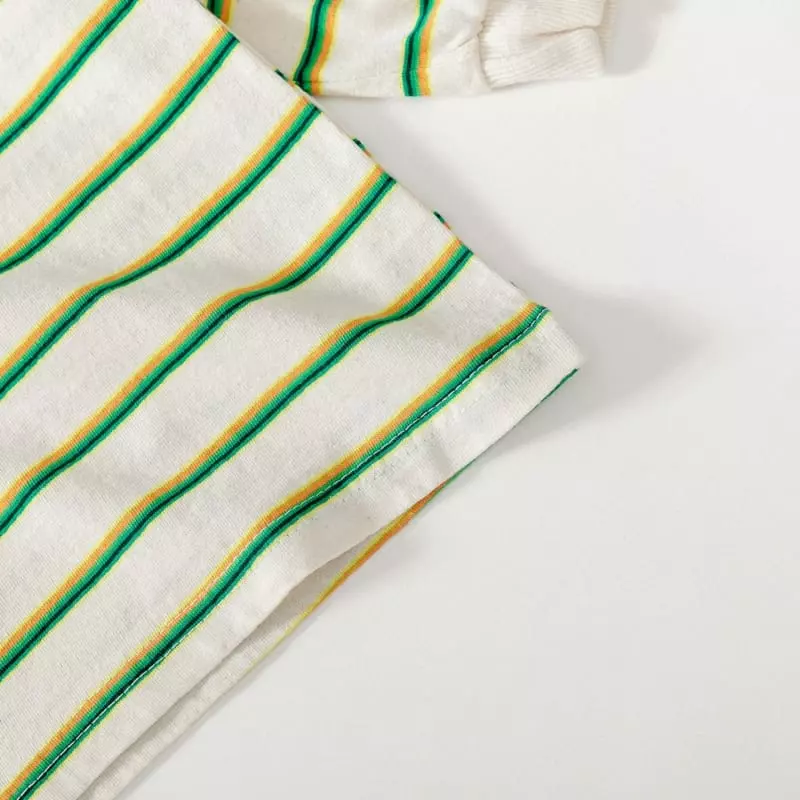 U & I - Korean Children Fashion - #childofig - Av Unbal Stripes Tee - 9