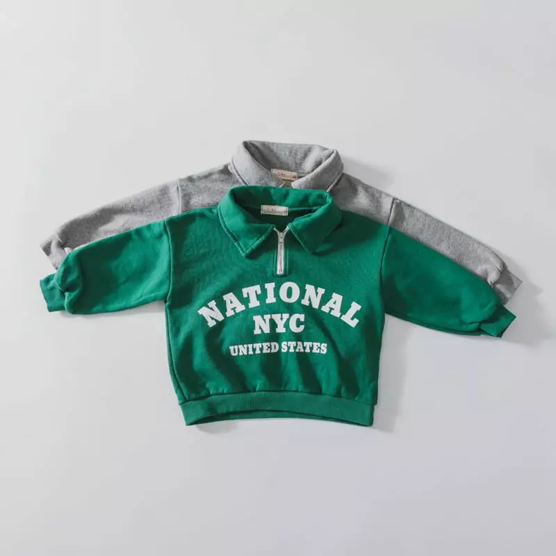 U & I - Korean Children Fashion - #childofig - NYC Sweatshirt - 7