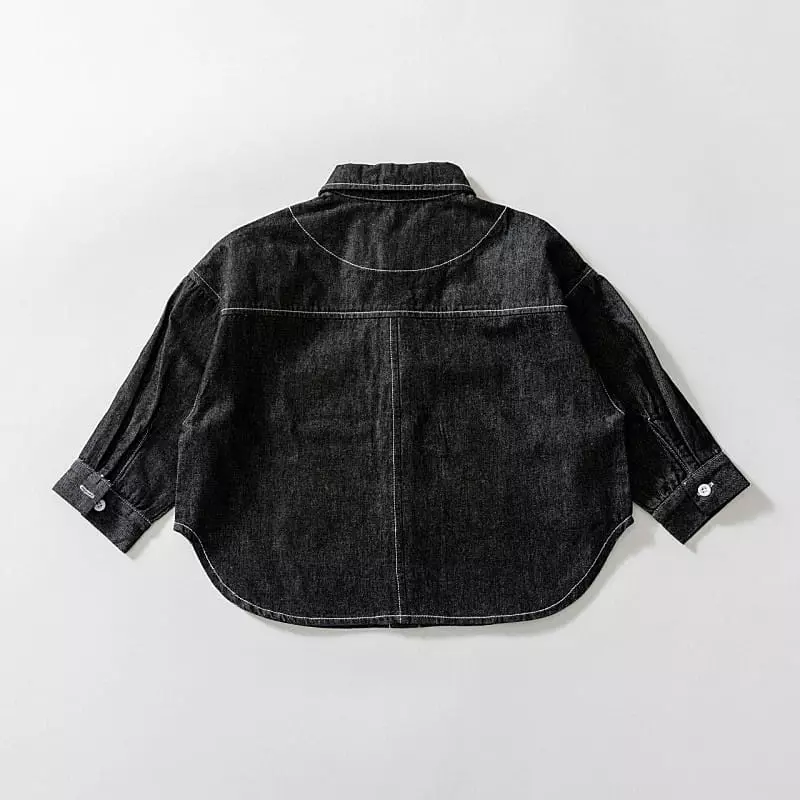 U & I - Korean Children Fashion - #childrensboutique - Spring Denim Shirt - 10