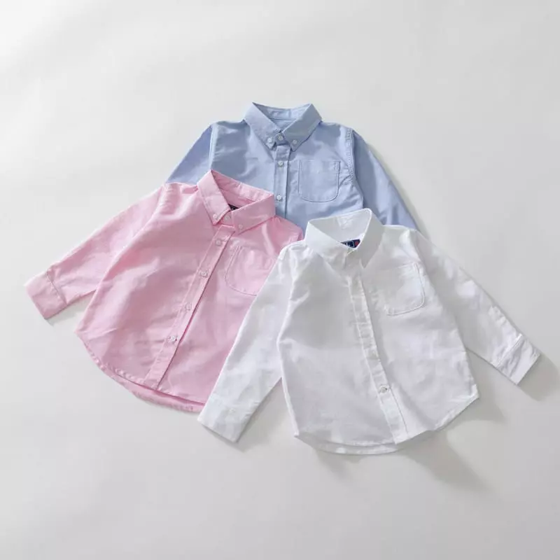U & I - Korean Children Fashion - #discoveringself - Oxford Shirt - 2