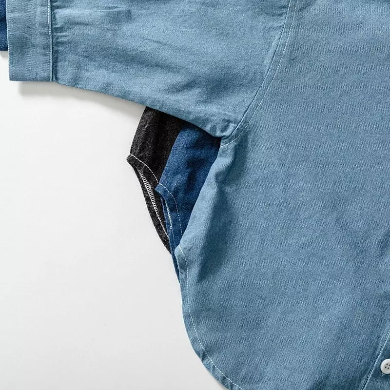 U & I - Korean Children Fashion - #discoveringself - Spring Denim Shirt - 12
