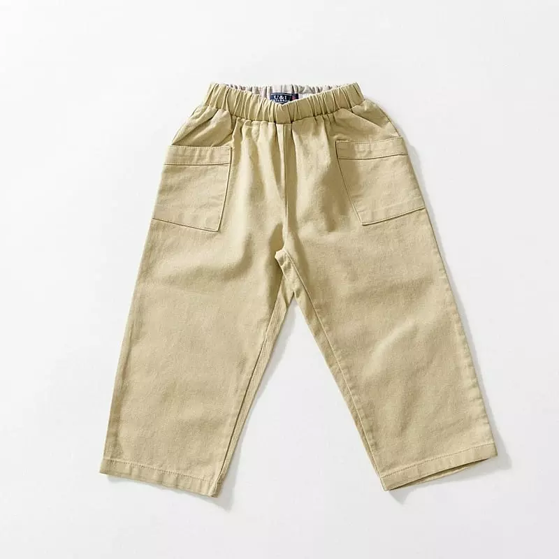 U & I - Korean Children Fashion - #fashionkids - Out Pocket Pants - 2