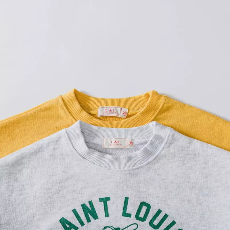U & I - Korean Children Fashion - #kidsshorts - Louis Sweatshirt - 9