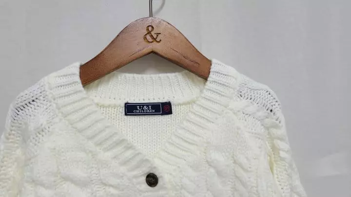 U & I - Korean Children Fashion - #kidsshorts - Twist Cardigan - 4