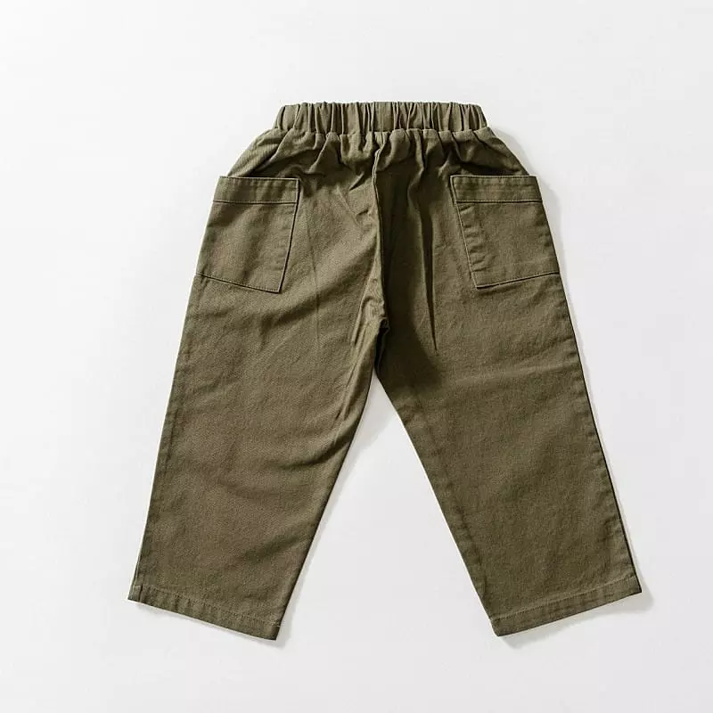 U & I - Korean Children Fashion - #littlefashionista - Out Pocket Pants - 7
