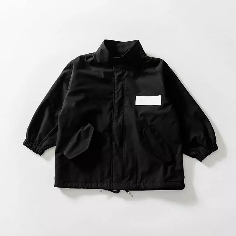 U & I - Korean Children Fashion - #littlefashionista - Simple Point Field Jacket - 3