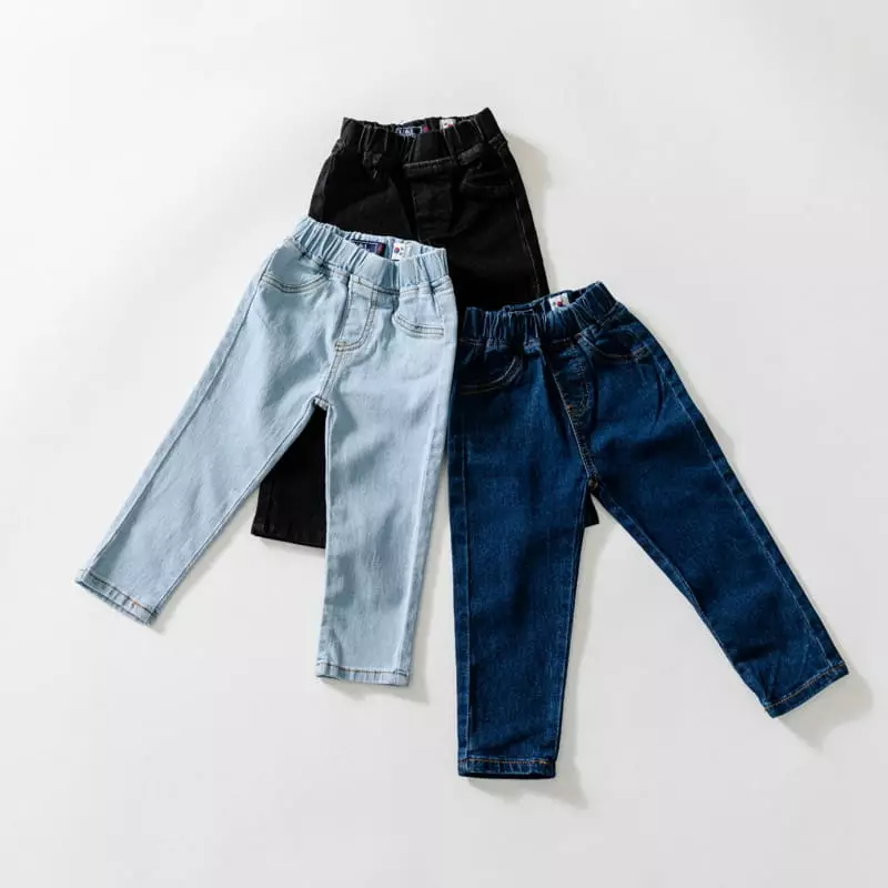 U & I - Korean Children Fashion - #magicofchildhood - Denim Jeggings - 11
