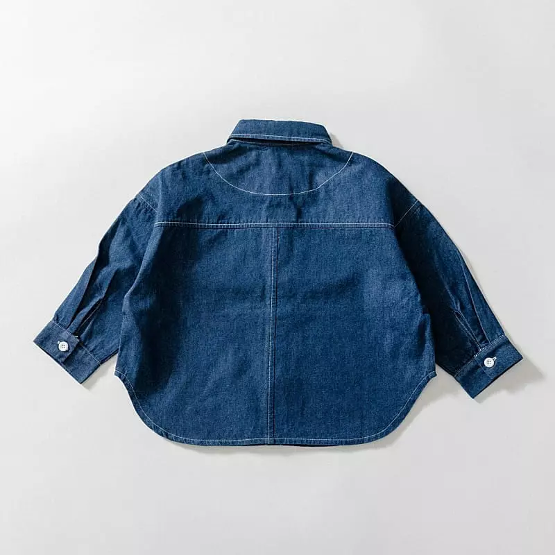 U & I - Korean Children Fashion - #prettylittlegirls - Spring Denim Shirt - 7