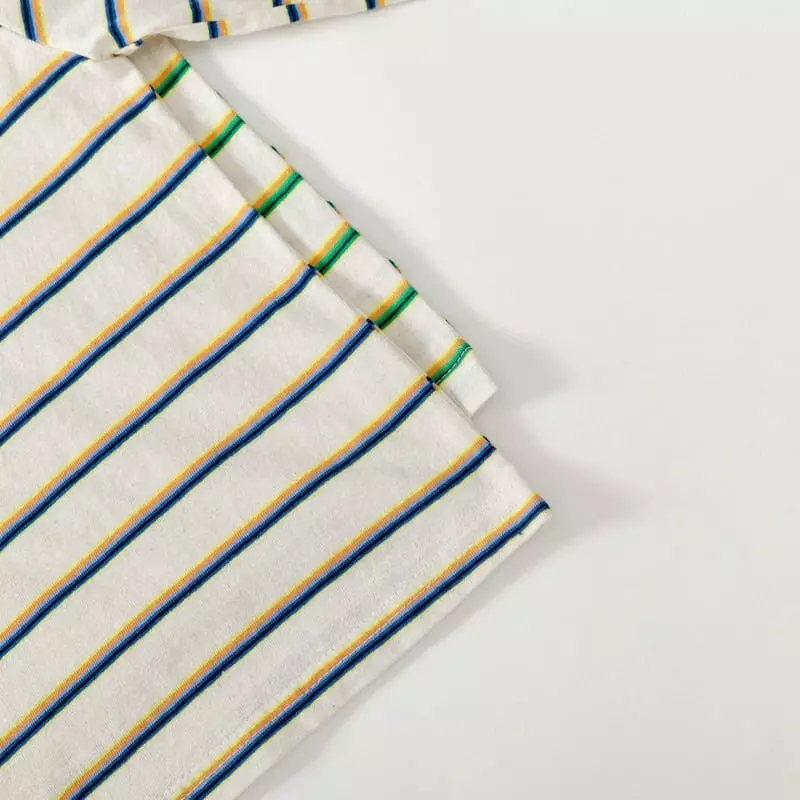 U & I - Korean Children Fashion - #stylishchildhood - Av Unbal Stripes Tee - 8