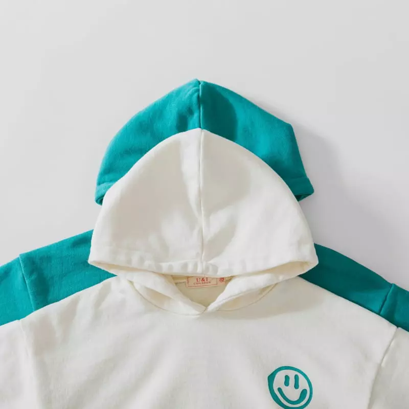 U & I - Korean Children Fashion - #toddlerclothing - Happiness Hoody - 4