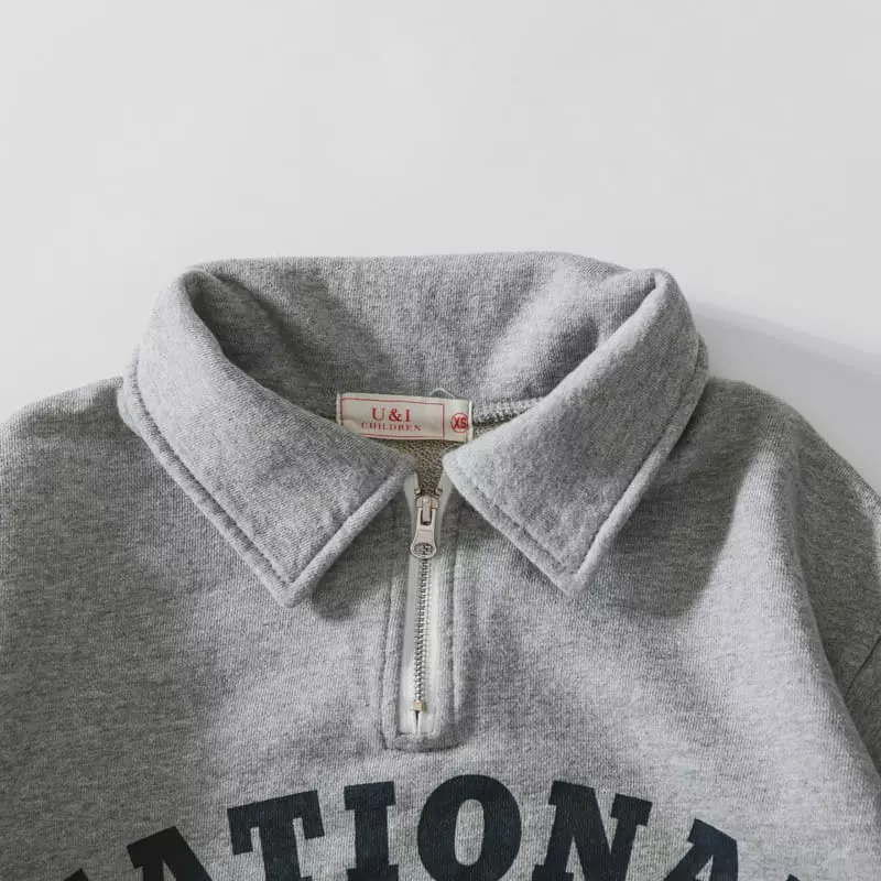 U & I - Korean Children Fashion - #prettylittlegirls - NYC Sweatshirt - 4