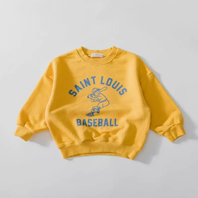 U & I - Korean Children Fashion - #todddlerfashion - Louis Sweatshirt