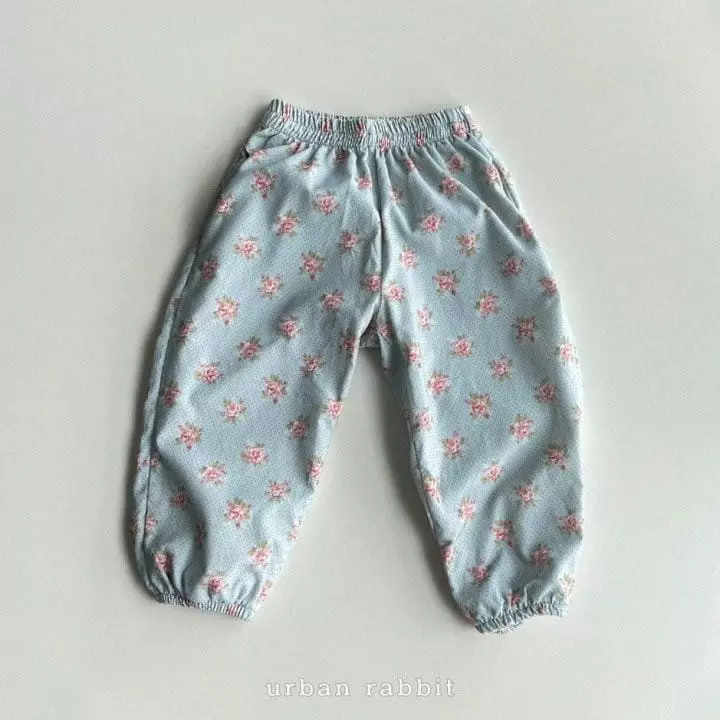 Urban Rabbit - Korean Children Fashion - #kidzfashiontrend - Flower Pants - 4
