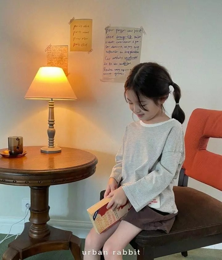 Urban Rabbit - Korean Children Fashion - #Kfashion4kids - Loose Label Tee - 12