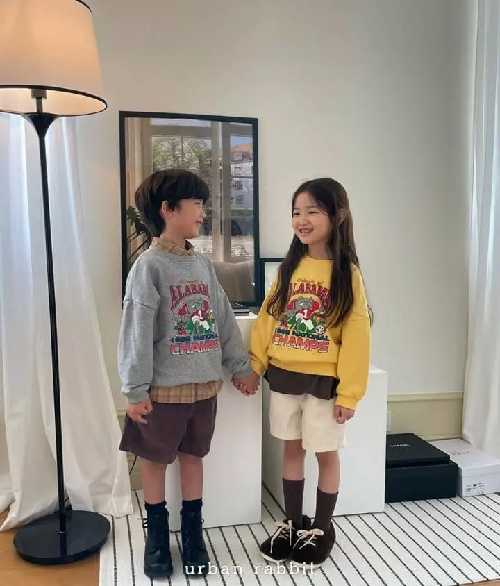 Urban Rabbit - Korean Children Fashion - #Kfashion4kids - Camps Sweatshirt - 3