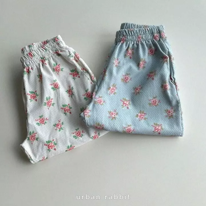 Urban Rabbit - Korean Children Fashion - #childofig - Flower Pants - 10