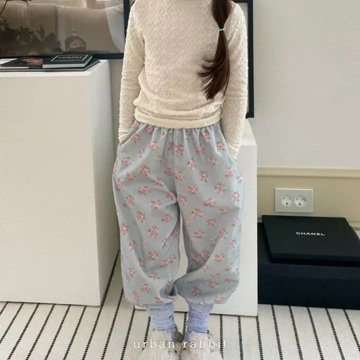 Urban Rabbit - Korean Children Fashion - #childofig - Flower Pants - 9