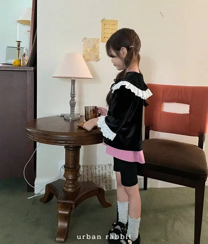 Urban Rabbit - Korean Children Fashion - #childofig - Velvet Cardigan - 5
