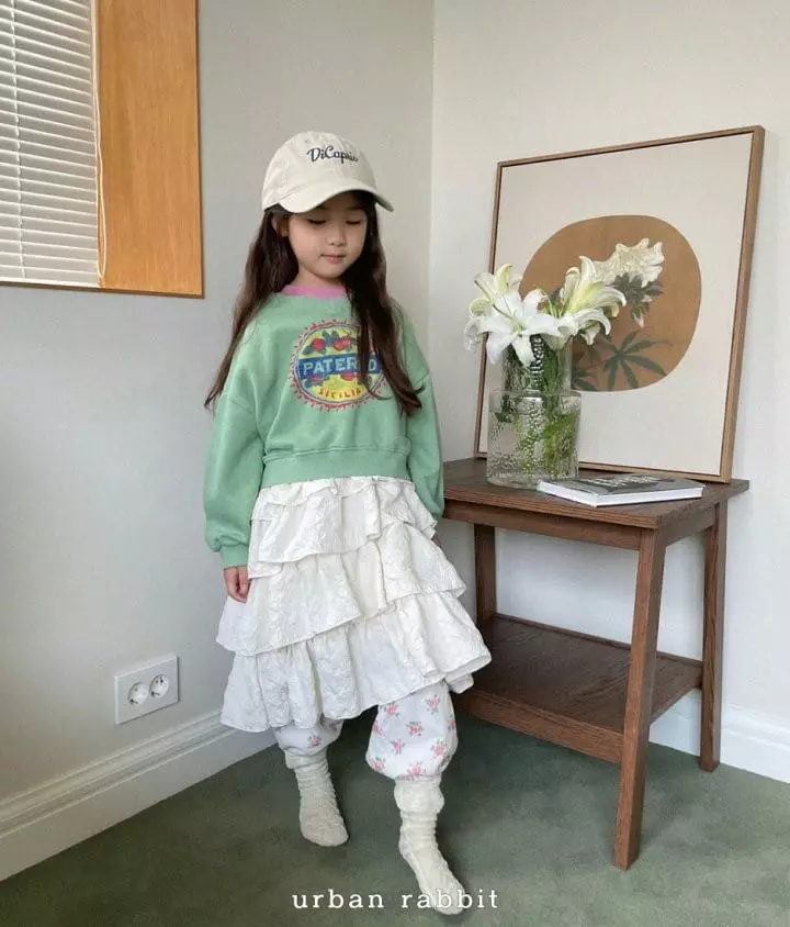Urban Rabbit - Korean Children Fashion - #prettylittlegirls - Crop Sweatshirt - 4