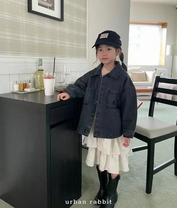 Urban Rabbit - Korean Children Fashion - #childofig - Urban Denim Jacket - 2