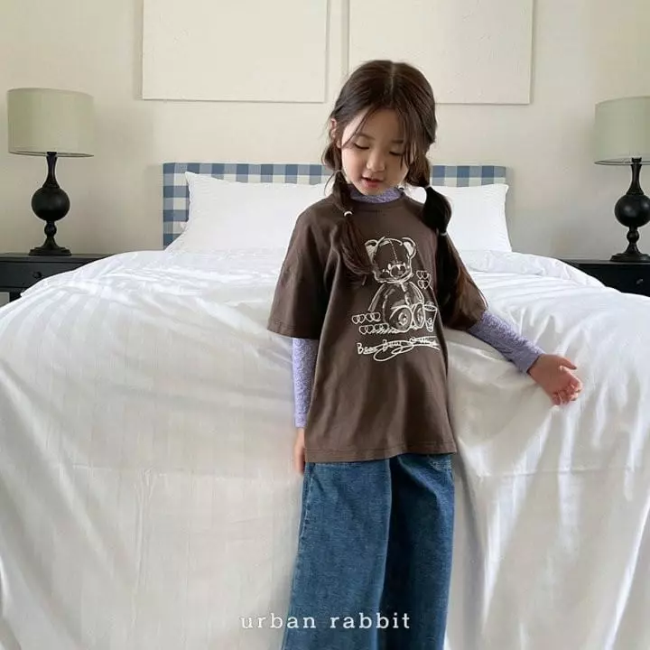 Urban Rabbit - Korean Children Fashion - #childofig - Sketch Bear Tee - 9