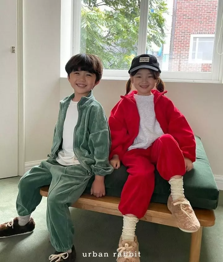 Urban Rabbit - Korean Children Fashion - #designkidswear - Veloure Slit Pants - 5