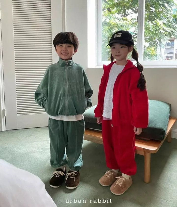 Urban Rabbit - Korean Children Fashion - #discoveringself - Veloure Jumper - 5