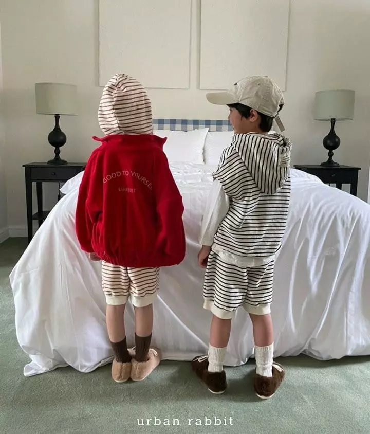 Urban Rabbit - Korean Children Fashion - #discoveringself - Stripes Pants - 3