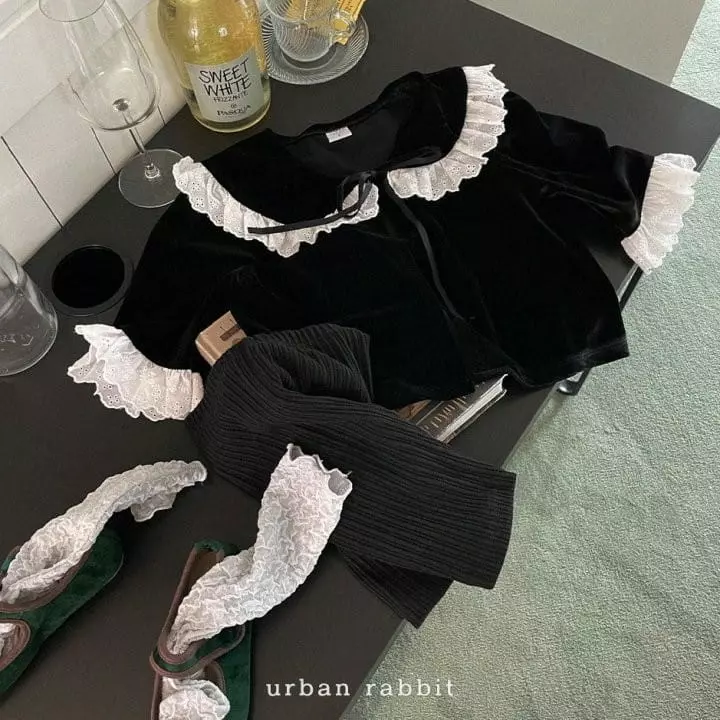 Urban Rabbit - Korean Children Fashion - #discoveringself - Velvet Cardigan - 9