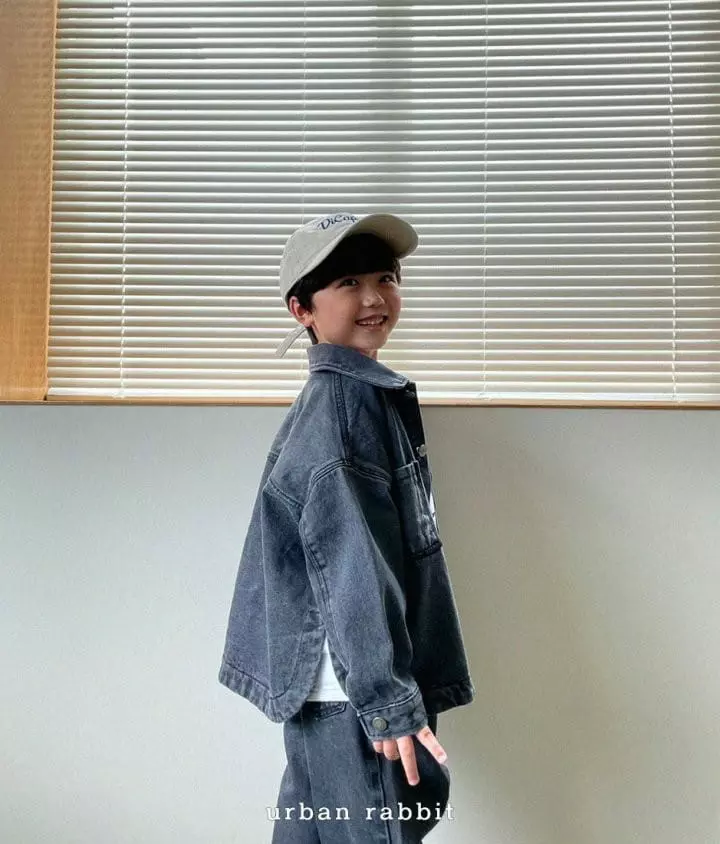 Urban Rabbit - Korean Children Fashion - #discoveringself - Urban Denim Jacket - 5