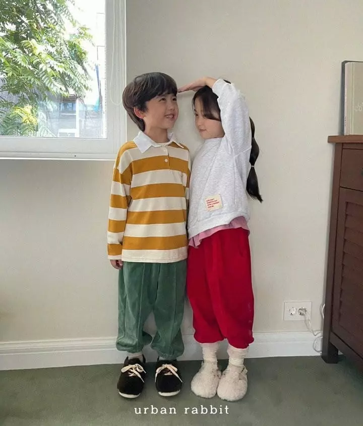 Urban Rabbit - Korean Children Fashion - #discoveringself - Back Open Sweatshirt - 3
