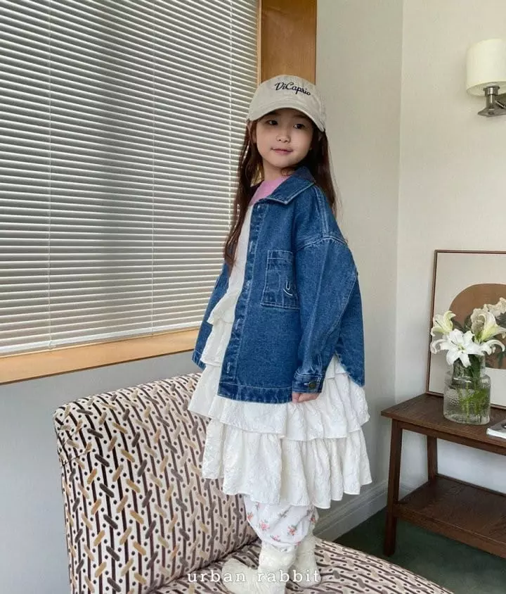 Urban Rabbit - Korean Children Fashion - #fashionkids - Urban Denim Jacket - 6