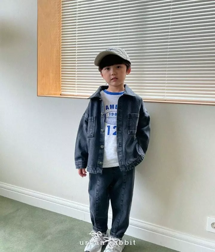 Urban Rabbit - Korean Children Fashion - #fashionkids - Slit Jeans - 5