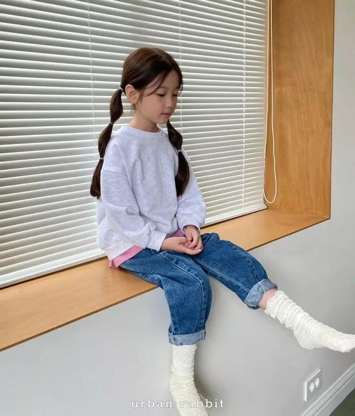 Urban Rabbit - Korean Children Fashion - #discoveringself - Back Open Sweatshirt - 4