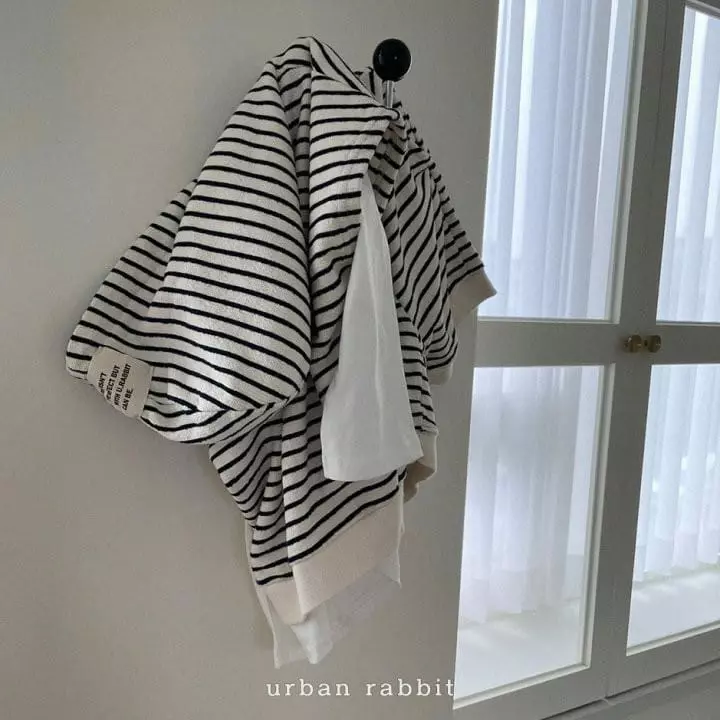 Urban Rabbit - Korean Children Fashion - #fashionkids - Stripes Hoody - 4