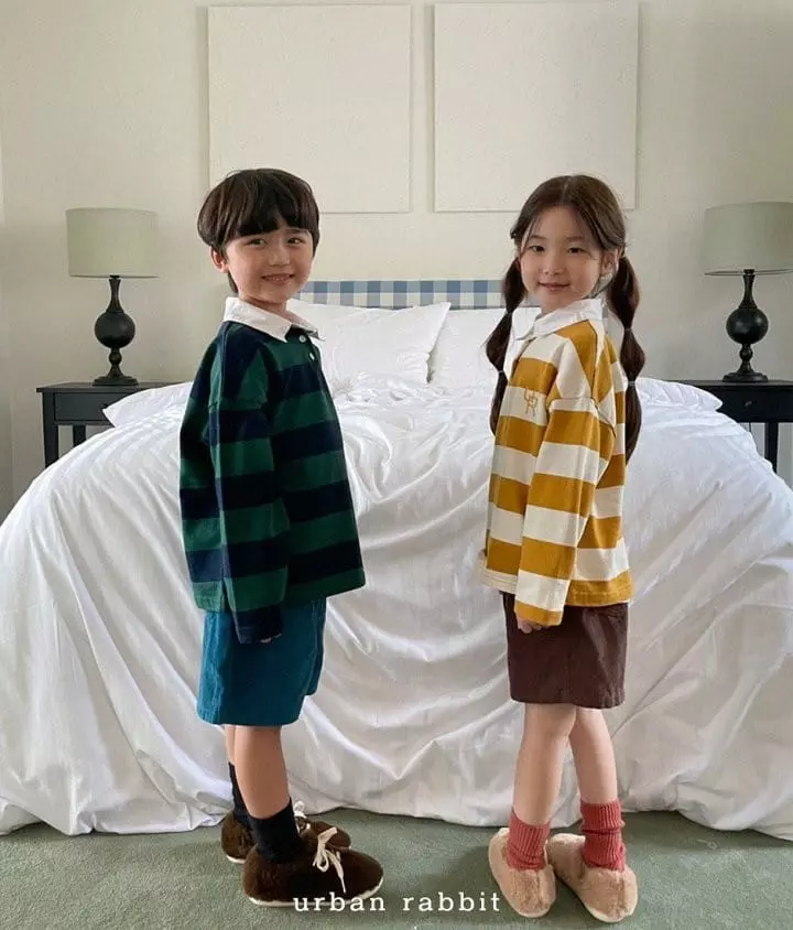 Urban Rabbit - Korean Children Fashion - #kidsstore - Rugby Embroidery Tee - 7