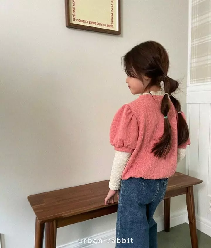 Urban Rabbit - Korean Children Fashion - #kidsstore - Twist Shirring Knit - 3