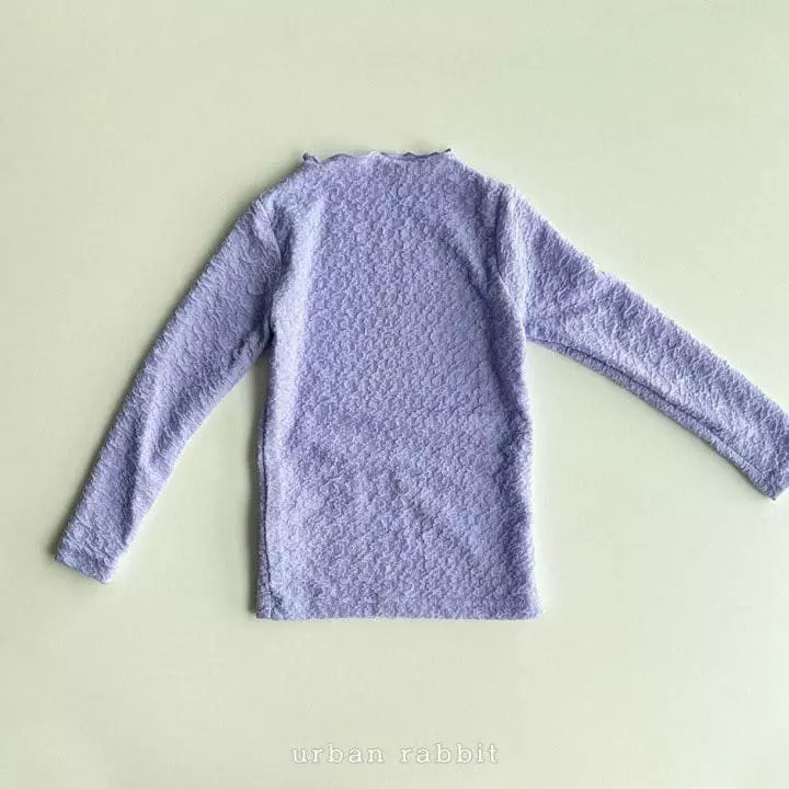 Urban Rabbit - Korean Children Fashion - #kidsstore - Wave Half Neck Tee - 2