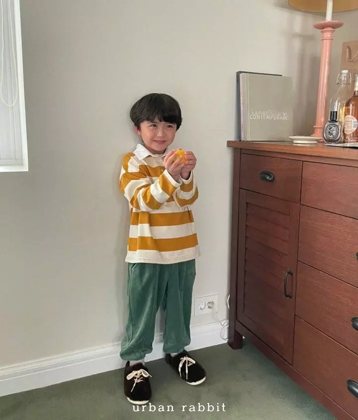 Urban Rabbit - Korean Children Fashion - #kidzfashiontrend - Veloure Slit Pants - 10