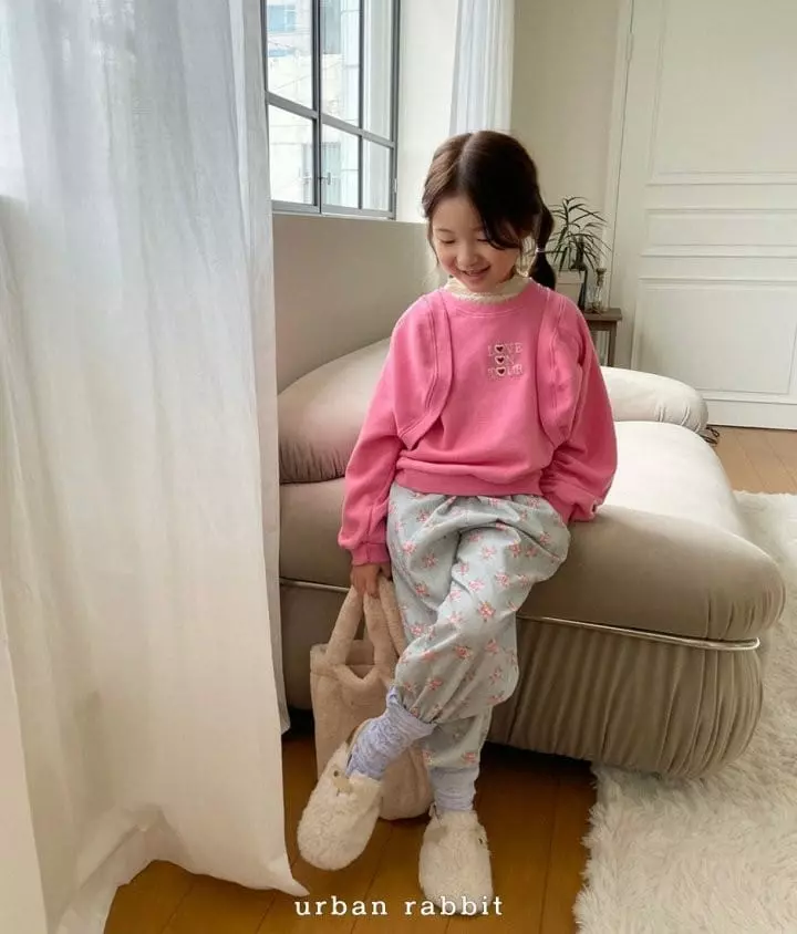 Urban Rabbit - Korean Children Fashion - #kidzfashiontrend - Flower Pants - 3