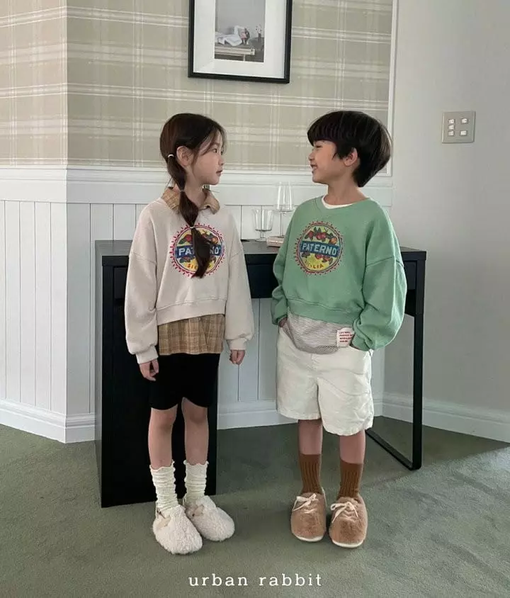 Urban Rabbit - Korean Children Fashion - #kidzfashiontrend - Crop Sweatshirt - 12
