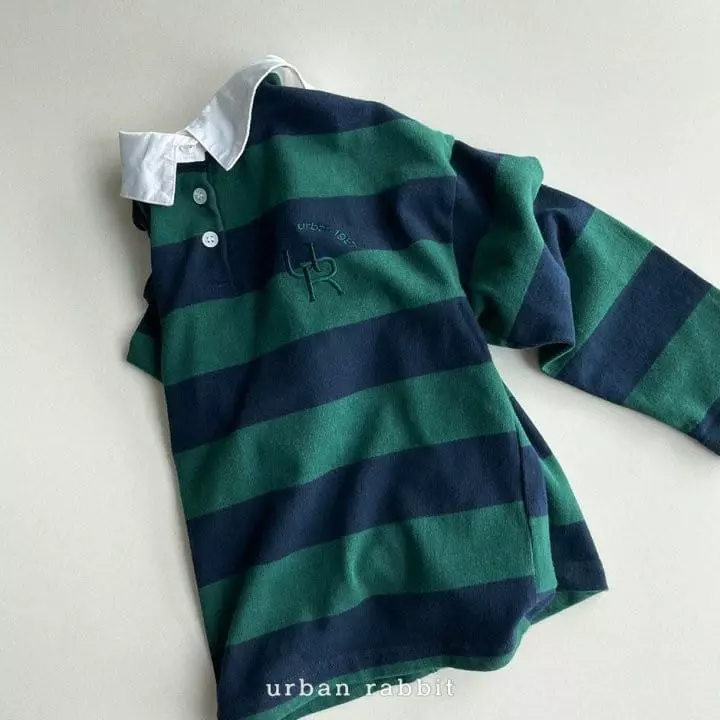 Urban Rabbit - Korean Children Fashion - #littlefashionista - Rugby Embroidery Tee - 10