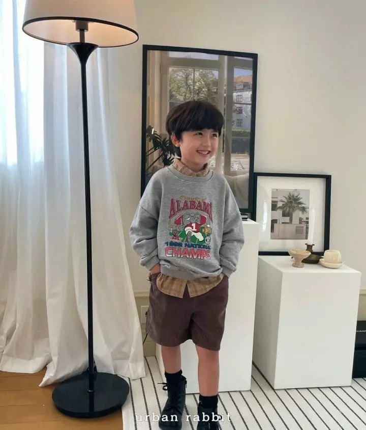 Urban Rabbit - Korean Children Fashion - #Kfashion4kids - Camps Sweatshirt - 4