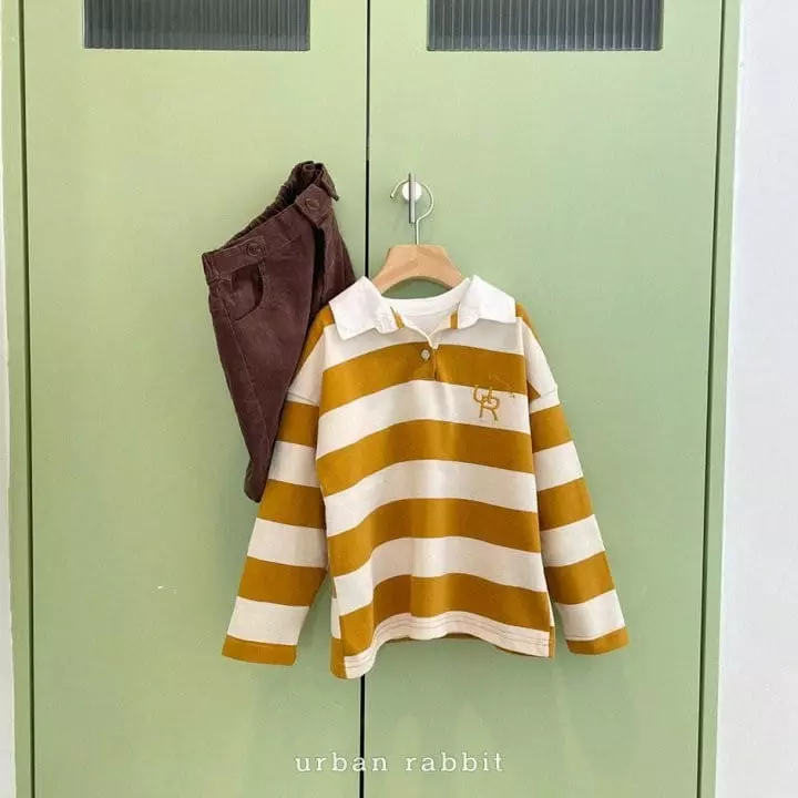 Urban Rabbit - Korean Children Fashion - #magicofchildhood - Rugby Embroidery Tee - 11