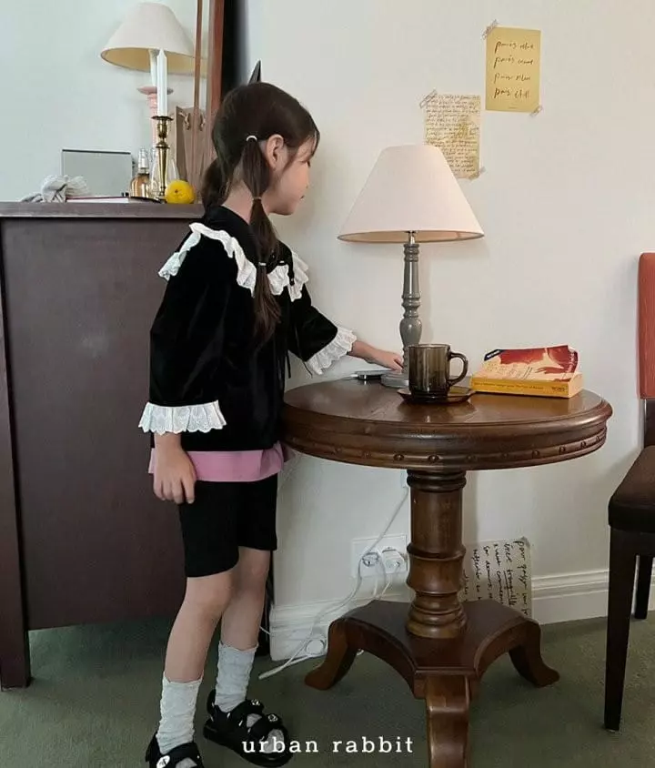 Urban Rabbit - Korean Children Fashion - #magicofchildhood - Velvet Cardigan - 2