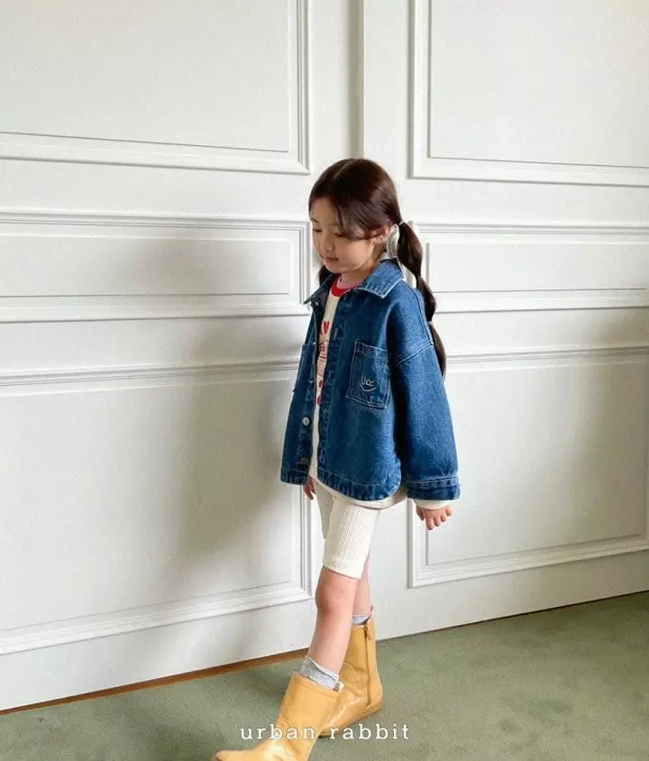 Urban Rabbit - Korean Children Fashion - #magicofchildhood - Urban Denim Jacket - 12