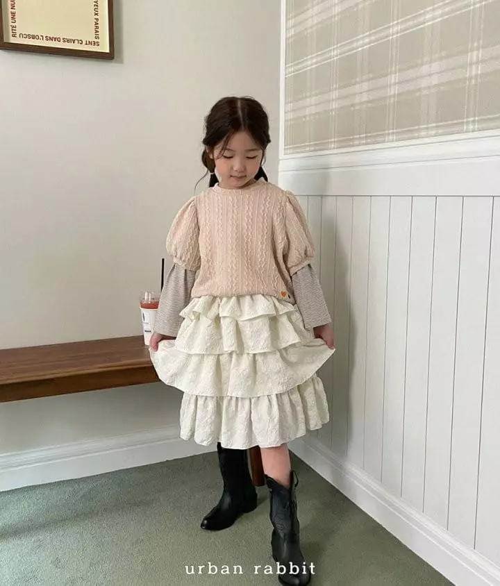 Urban Rabbit - Korean Children Fashion - #minifashionista - Twist Shirring Knit - 8