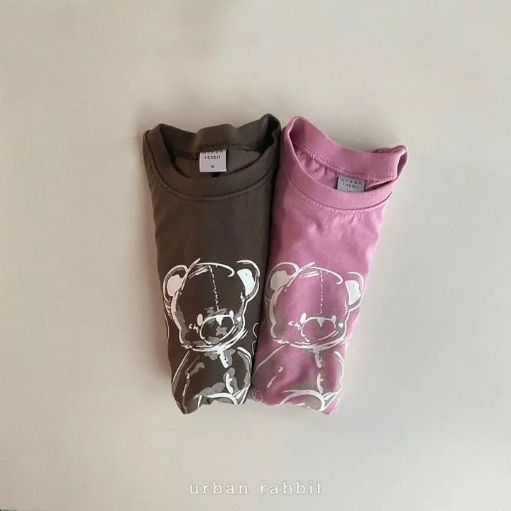 Urban Rabbit - Korean Children Fashion - #magicofchildhood - Sketch Bear Tee - 4