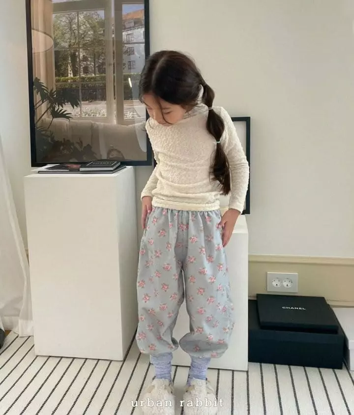 Urban Rabbit - Korean Children Fashion - #toddlerclothing - Wave Half Neck Tee - 10
