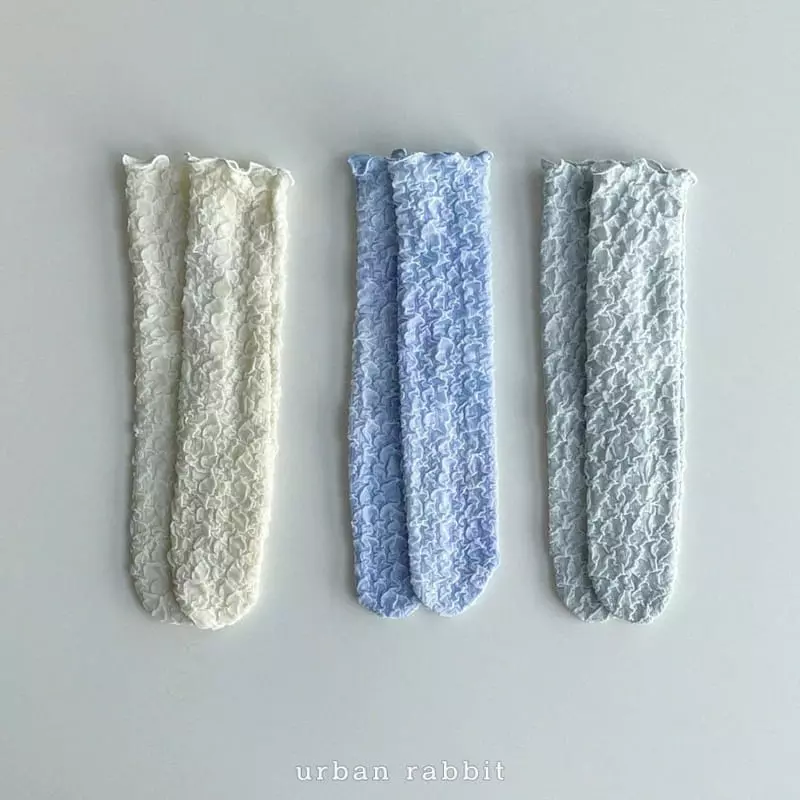 Urban Rabbit - Korean Children Fashion - #toddlerclothing - Wave Knee Socks - 6